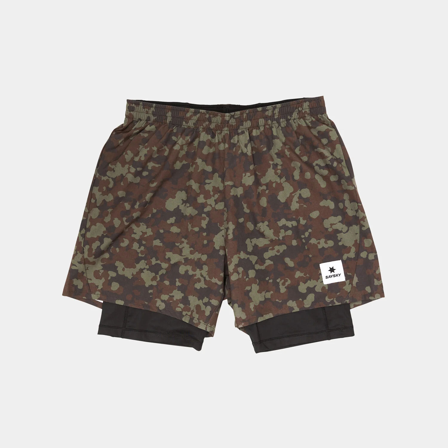 Camo Pace 2 in 1 Shorts 5''